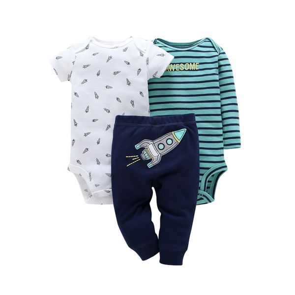 new brand 3 pieces sets fire truckstriped infant 0-2 years baby boys girls short+long sleeve two piece rompers+full length pants, White
new brand 3 pieces sets fire truckstriped infant 0-2 years baby boys girls short+long sleeve two piece rompers+full length pants, White