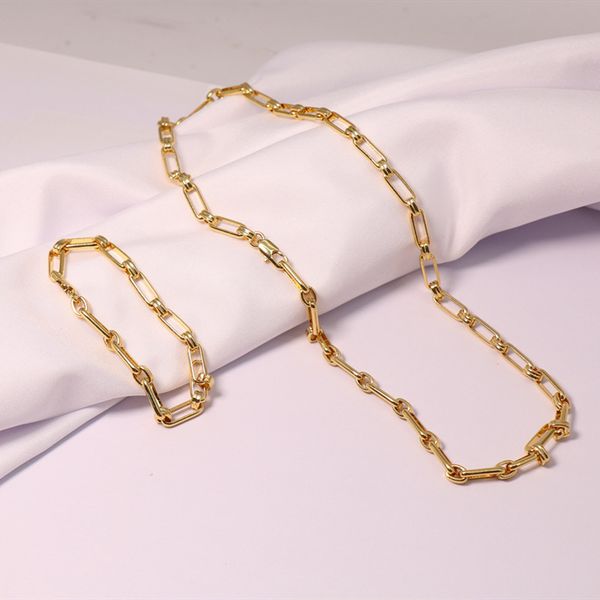 wind savi same style simple temperament copper golden chain stitching bracelet blogger, Silver