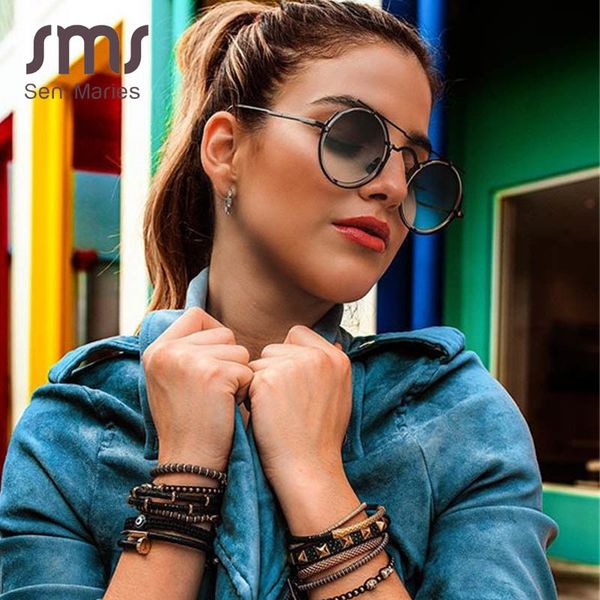 vintage steampunk sunglasses men 2020 brand designer mirror blue black round sun women retro punk glasses shades uv400, White;black
vintage steampunk sunglasses men 2020 brand designer mirror blue black round sun women retro punk glasses shades uv400, White;black