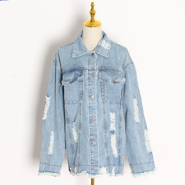 women jacket spring/summer 2020 new denim jacket fashion casual loose vintage denim, Black;brown
women jacket spring/summer 2020 new denim jacket fashion casual loose vintage denim, Black;brown