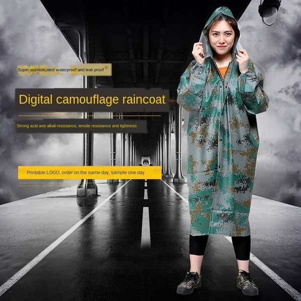 50 pieces of clothing windbreaker digital camouflage pvc windbreaker raincoat industrial and mining clothes raincoat poncho, Black
50 pieces of clothing windbreaker digital camouflage pvc windbreaker raincoat industrial and mining clothes raincoat poncho, Black