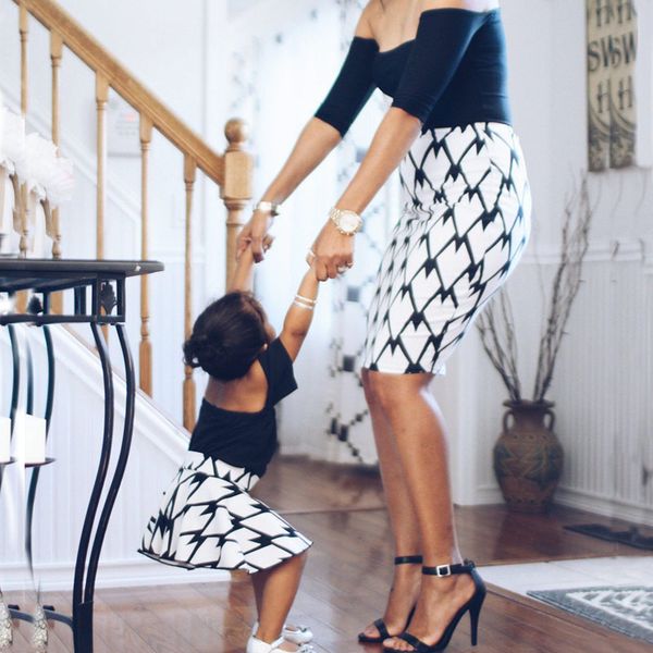 mother and daughter off shoulder dresses women girls dress summer short sleeve family look mom and daughter dress, Blue
mother and daughter off shoulder dresses women girls dress summer short sleeve family look mom and daughter dress, Blue