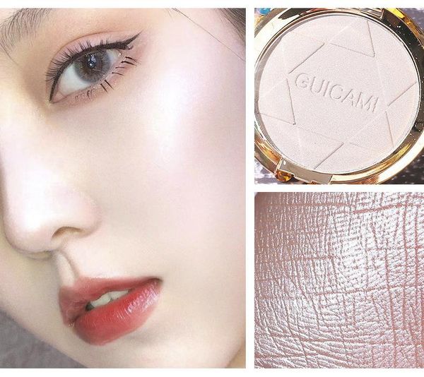 highlighters powder flying saucer packaging with mirror high coloration fine powder stereoscopic effect beauty easy to make-up wholesale
highlighters powder flying saucer packaging with mirror high coloration fine powder stereoscopic effect beauty easy to make-up wholesale