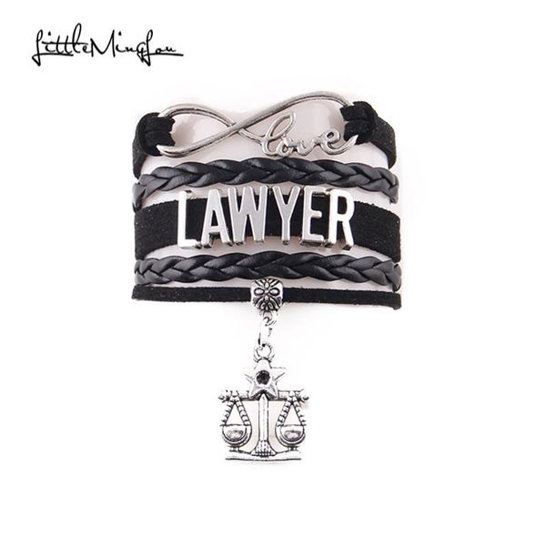 infinity love lawyer women bracelet stacks balance charm leather wrap men bracelets & bangles for women jewelry accessories, Golden;silver
infinity love lawyer women bracelet stacks balance charm leather wrap men bracelets & bangles for women jewelry accessories, Golden;silver