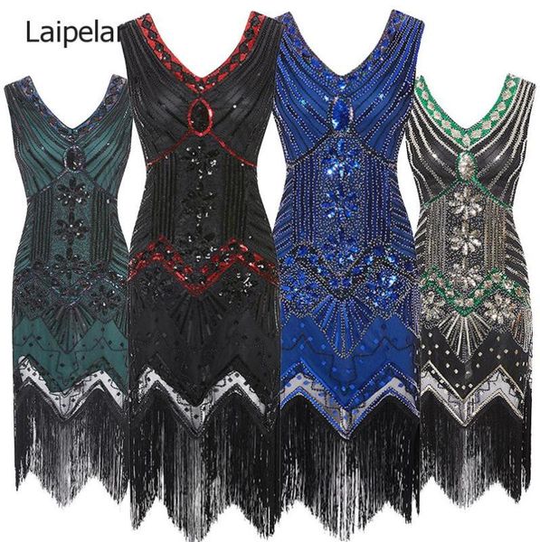 retro style sequin beaded dress front and rear deep v-neck fashion tassel formal dress sleeveless formal xs-4xl, Black;gray
retro style sequin beaded dress front and rear deep v-neck fashion tassel formal dress sleeveless formal xs-4xl, Black;gray