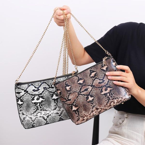 vintage women serpentine messenger bag casual shoulder bags pu leather snake skin chain crossbody pouch for female
vintage women serpentine messenger bag casual shoulder bags pu leather snake skin chain crossbody pouch for female