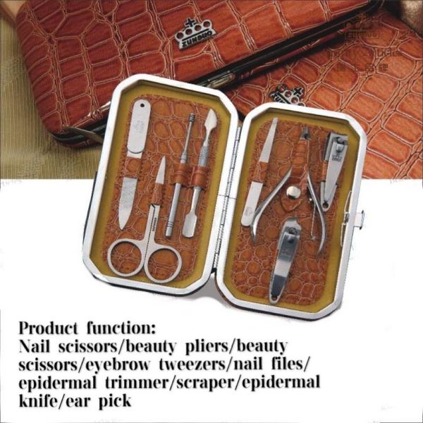 high-end exclusive eight-piece nail clipper set, manicure knife, beauty kit, decoration, nail clippers, tool accessories, comple
high-end exclusive eight-piece nail clipper set, manicure knife, beauty kit, decoration, nail clippers, tool accessories, comple