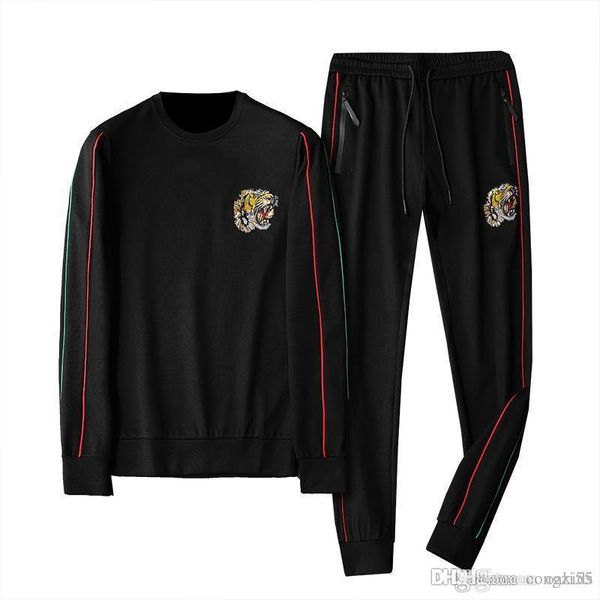 2020 new tiger head embroidery designer tracksuit casual luxury sportswear track suits black jogging sets sweat suits plus size -4xl, Gray
2020 new tiger head embroidery designer tracksuit casual luxury sportswear track suits black jogging sets sweat suits plus size -4xl, Gray