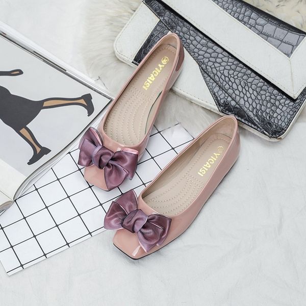 all season flats shoes women pu leather fashion casual ballet flats shoe ladies girls slip on square toe butterfly knot, Black
all season flats shoes women pu leather fashion casual ballet flats shoe ladies girls slip on square toe butterfly knot, Black