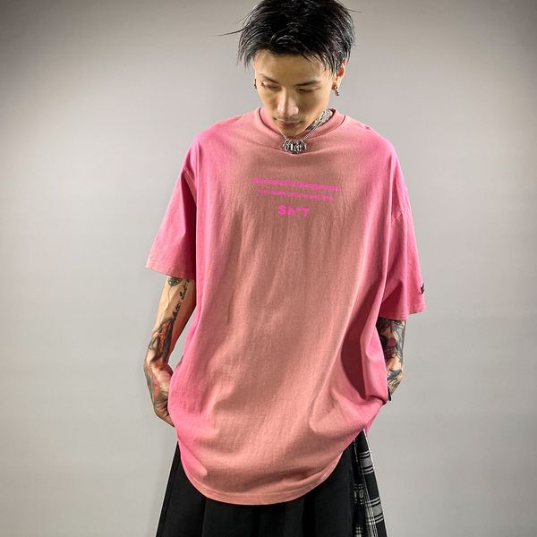 tkpa summer street oversize loose t-shirt hip hop casual tie dye gradient short sleeve ins for men and women, White;black
tkpa summer street oversize loose t-shirt hip hop casual tie dye gradient short sleeve ins for men and women, White;black