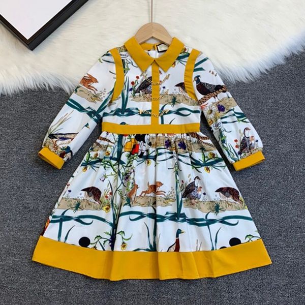 european and american children's wear 2020 autumn new style long sleeve chain cartoon animal print baby girl dress, Blue
european and american children's wear 2020 autumn new style long sleeve chain cartoon animal print baby girl dress, Blue