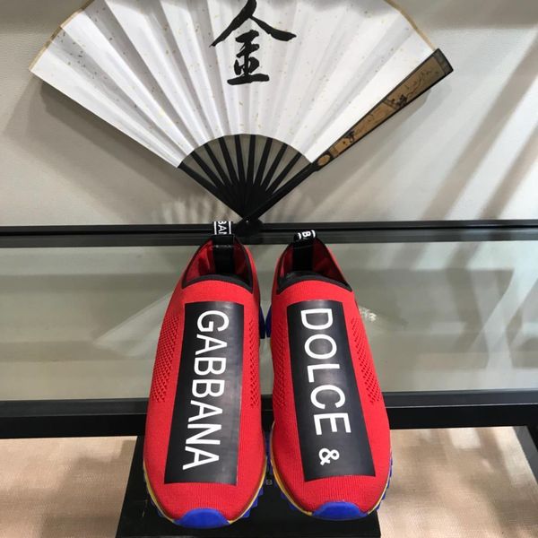 2019w new mesh socks casual letter sports flat round head a pedal men's low shoes original box delivery 38-4411, Black
2019w new mesh socks casual letter sports flat round head a pedal men's low shoes original box delivery 38-4411, Black