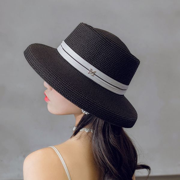 elegant ladies straw hat m letter with diamond jewelry jewelry decoration flat straw hat retro shopping sun travel, Blue;gray
elegant ladies straw hat m letter with diamond jewelry jewelry decoration flat straw hat retro shopping sun travel, Blue;gray