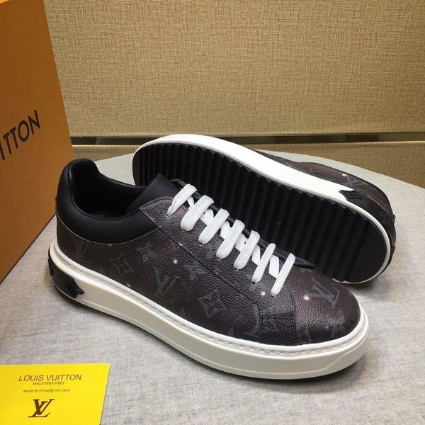 2020a designer new luxury men's casual sports shoes, outdoor casual shoes, fast delivery and original box, Black