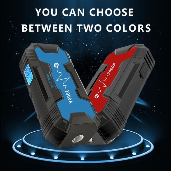 2000a 20000mah12v car jump starter durable car emergency power bank strobe lights and sos lights bettery jumper
2000a 20000mah12v car jump starter durable car emergency power bank strobe lights and sos lights bettery jumper