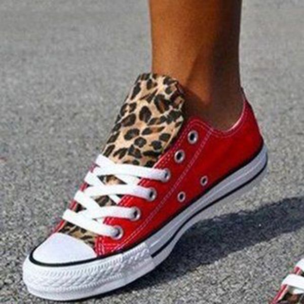 women canvas flats shoes fashion leopard walking ladies slip on female casual comfort woman sneakers plus size new, Black
women canvas flats shoes fashion leopard walking ladies slip on female casual comfort woman sneakers plus size new, Black