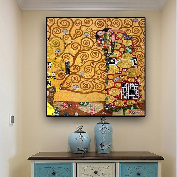 fulfillment by gustav klimt famous oil painting classical canvas poster prints art reproduction abstract wall pictures for living room decor
fulfillment by gustav klimt famous oil painting classical canvas poster prints art reproduction abstract wall pictures for living room decor