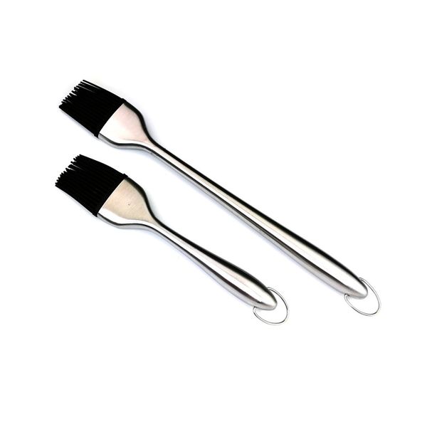 bbq silicone sauce basting brush stainless steel handle pastry brush barbecue tools for cooking marinating jk2007kd
bbq silicone sauce basting brush stainless steel handle pastry brush barbecue tools for cooking marinating jk2007kd