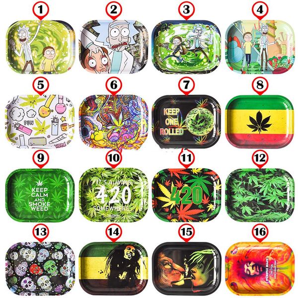 2020 New Cartoon Rolling Tobacco Tray 7"*5.5" Metal Tray Tobacco Stroage smoke accessory smoke pipe for wholesale
2020 New Cartoon Rolling Tobacco Tray 7"*5.5" Metal Tray Tobacco Stroage smoke accessory smoke pipe for wholesale