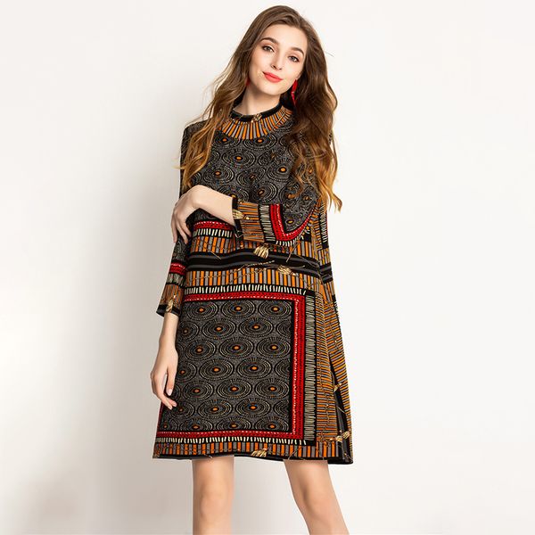 lanmrem 2020 pleated clothing for women turtleneck print dress spring summer new fashion female yg206, Black;gray
lanmrem 2020 pleated clothing for women turtleneck print dress spring summer new fashion female yg206, Black;gray