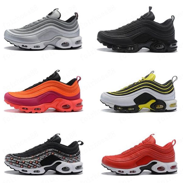 2018 air 97 97s plus outdoor shoes women mens black yellow champagne gold trainers sneakers chaussure tn running sports size 36-45
2018 air 97 97s plus outdoor shoes women mens black yellow champagne gold trainers sneakers chaussure tn running sports size 36-45