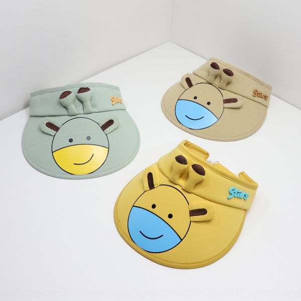 children's cap baby cap new cartoon cow empty korean style boys' and girls' baby hat big brim sun hat, Yellow
children's cap baby cap new cartoon cow empty korean style boys' and girls' baby hat big brim sun hat, Yellow