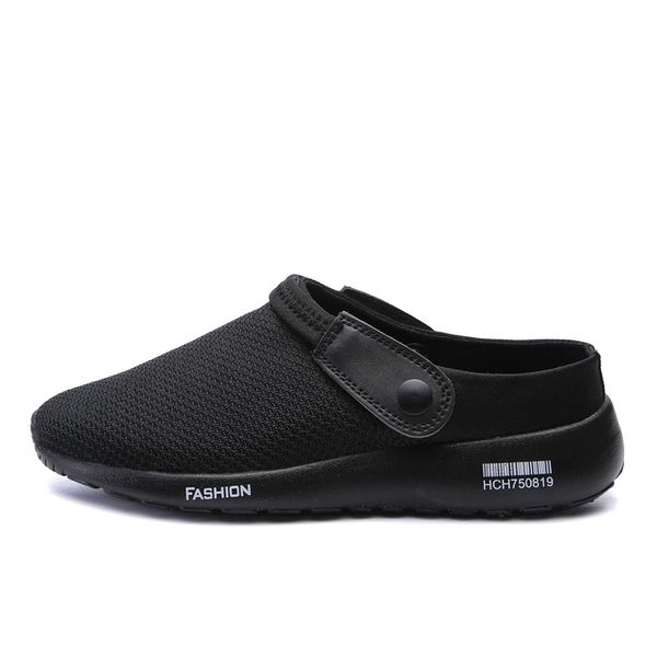 men women summer sandal mesh breathable padded beach flip flops shoes solid flat slippers slippers summer sandalen herren, Black
men women summer sandal mesh breathable padded beach flip flops shoes solid flat slippers slippers summer sandalen herren, Black