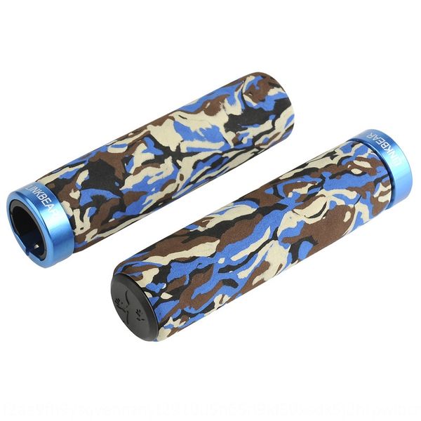 new mountain bike sponge handle cover aluminum alloy lockable camouflage handle cover comfortable gloves and gloves and soft 7 colors, Silver
new mountain bike sponge handle cover aluminum alloy lockable camouflage handle cover comfortable gloves and gloves and soft 7 colors, Silver