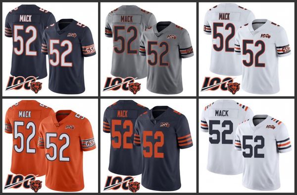 chicago bears men #52 khalil mack white men's women youth stitched nfl 100th season vapor limited jersey, Black;red
chicago bears men #52 khalil mack white men's women youth stitched nfl 100th season vapor limited jersey, Black;red
