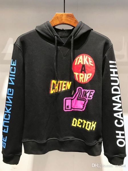 2019 autumn mens printed pullover hoodie hip hop street sport fashion designer sportwear coat jogger tracksuit sweatshirt 267, Black
2019 autumn mens printed pullover hoodie hip hop street sport fashion designer sportwear coat jogger tracksuit sweatshirt 267, Black