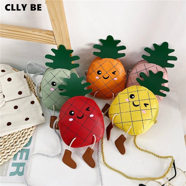 children lovely coin purse pu leather cartoon pineapple girls crossbody bags kids mini shoulder bags cute accessories money bag, White
children lovely coin purse pu leather cartoon pineapple girls crossbody bags kids mini shoulder bags cute accessories money bag, White