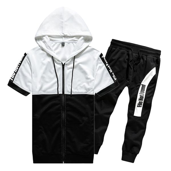 browon brand 2020 men summer set mens tracksuit short cotton t-shirt + long pant two piece set men clothes for, Gray
browon brand 2020 men summer set mens tracksuit short cotton t-shirt + long pant two piece set men clothes for, Gray