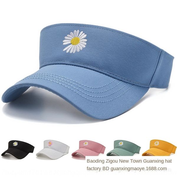 little daisy empty sunscreen women's new embroidered sunflower hat korean fashion casual sunscreen hat, Blue;gray
little daisy empty sunscreen women's new embroidered sunflower hat korean fashion casual sunscreen hat, Blue;gray