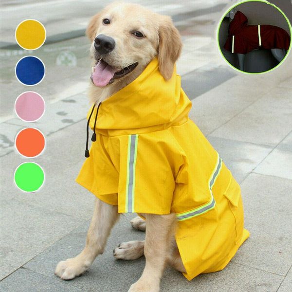 waterproof pet dog rain coats doggie jacket coat outdoor hooded rainwear refective clothes with pocket size s/m/l/xl/2xl
waterproof pet dog rain coats doggie jacket coat outdoor hooded rainwear refective clothes with pocket size s/m/l/xl/2xl