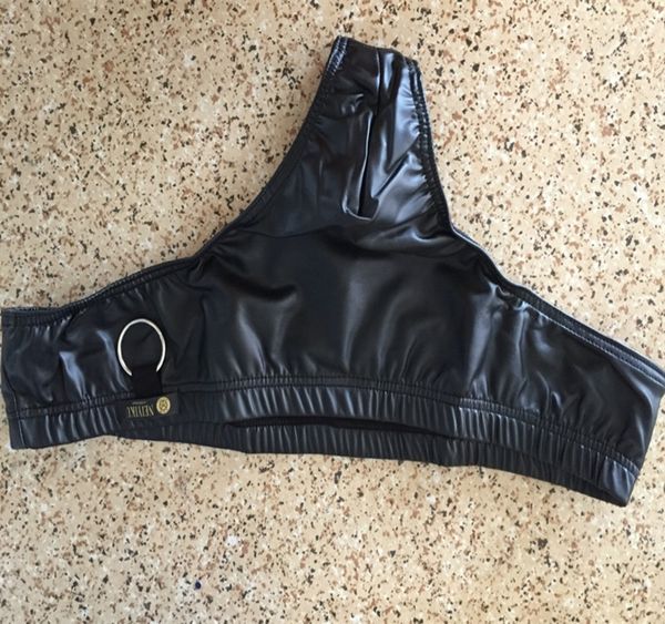 men's low waist u underpants and underwear convex bag design underwear body shaping fashion leather-like men's t-pants, Black;white
men's low waist u underpants and underwear convex bag design underwear body shaping fashion leather-like men's t-pants, Black;white