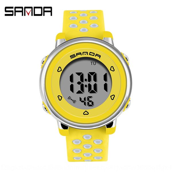 kimcd sanda silicone strap male and female silicone watch luminous wrist watch students led waterproof luminous hipster electronic multifunc, Blue
kimcd sanda silicone strap male and female silicone watch luminous wrist watch students led waterproof luminous hipster electronic multifunc, Blue