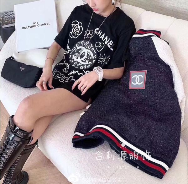 2020 the new summer women's pure cotton short sleeves fashion printed loose-fitting t-shirts women's t-shirts ing, White
2020 the new summer women's pure cotton short sleeves fashion printed loose-fitting t-shirts women's t-shirts ing, White