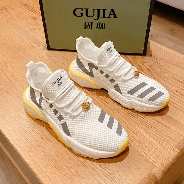 italian gujia casual fashion sneakers men's shoes first layer calfskin leather lining fine handmade wear-resistant rubber sole, Black
italian gujia casual fashion sneakers men's shoes first layer calfskin leather lining fine handmade wear-resistant rubber sole, Black