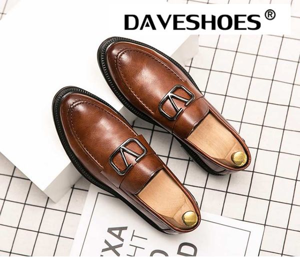 daveshoes fashion business dress men shoes new classic leather men's suits shoes fashion slip on dress men oxfords, Black
daveshoes fashion business dress men shoes new classic leather men's suits shoes fashion slip on dress men oxfords, Black