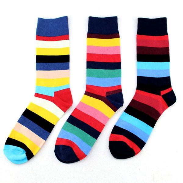 men's socks color rainbow stripe pattern cotton men crew happy hip hop british harajuku designer brand novelty gifts for winter, Black
men's socks color rainbow stripe pattern cotton men crew happy hip hop british harajuku designer brand novelty gifts for winter, Black