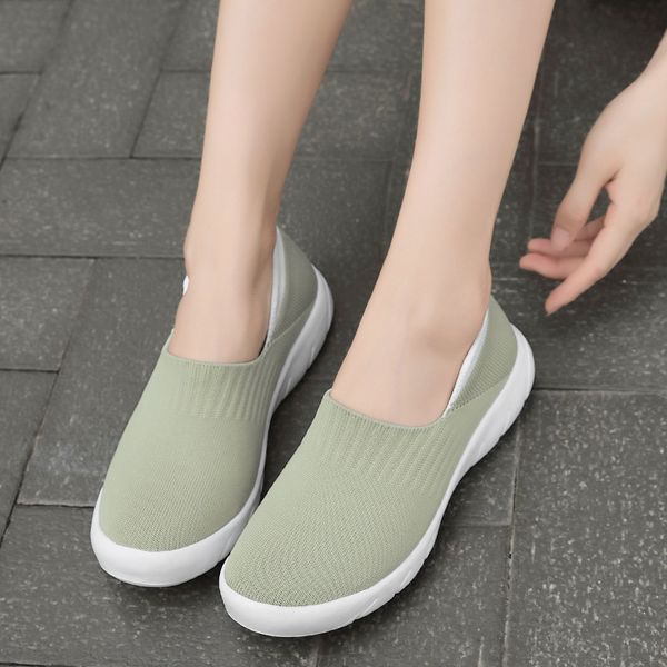 women's walking shoes sock sneakers breathable mesh slip on lady girls flats lightweight comfort running easy shoes loafers, Black
women's walking shoes sock sneakers breathable mesh slip on lady girls flats lightweight comfort running easy shoes loafers, Black