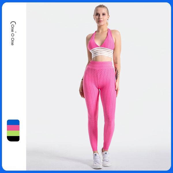 new selling jacquard jacquard lace-up fitness suit all-match women's running sports swimming yoga suit, White;black
new selling jacquard jacquard lace-up fitness suit all-match women's running sports swimming yoga suit, White;black