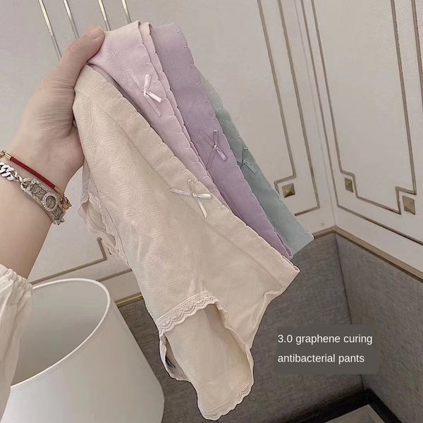 l4hqw graphene 3.0 small jade box naked ammonia wet pants seamless women's mid-waist antibacterial underwear high elastic seamless unde, Black;white
l4hqw graphene 3.0 small jade box naked ammonia wet pants seamless women's mid-waist antibacterial underwear high elastic seamless unde, Black;white