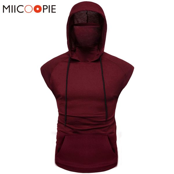 hooded sleeveless mask t shirt men gym slim fit ninja uniform summer high-quality fitness breathable mens casual t-shirt kg-285, White;black
hooded sleeveless mask t shirt men gym slim fit ninja uniform summer high-quality fitness breathable mens casual t-shirt kg-285, White;black