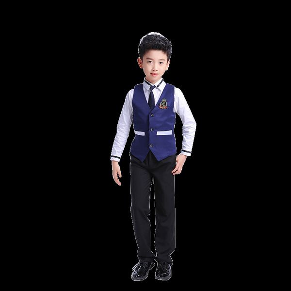 school uniforms chorus performances for boy and girl kindergartens autumn and winter class suits korean school uniform, White
school uniforms chorus performances for boy and girl kindergartens autumn and winter class suits korean school uniform, White