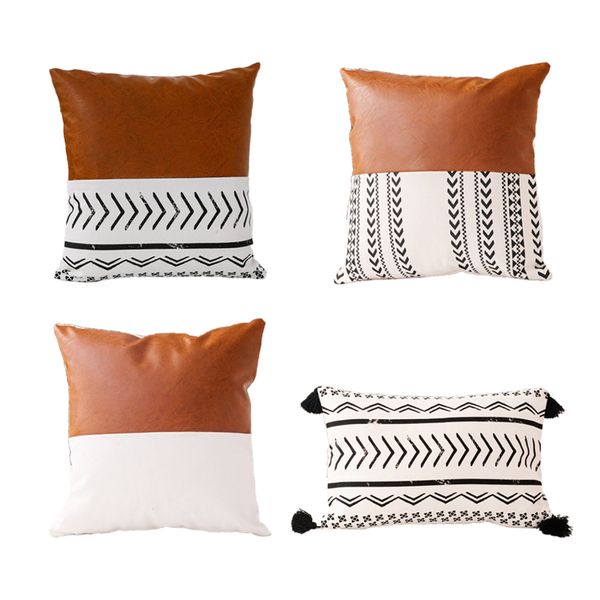 set of 2 faux leather pillow cover square luxury cushion case soft decorative throw pillow sham case set for sofa couch bed
set of 2 faux leather pillow cover square luxury cushion case soft decorative throw pillow sham case set for sofa couch bed
