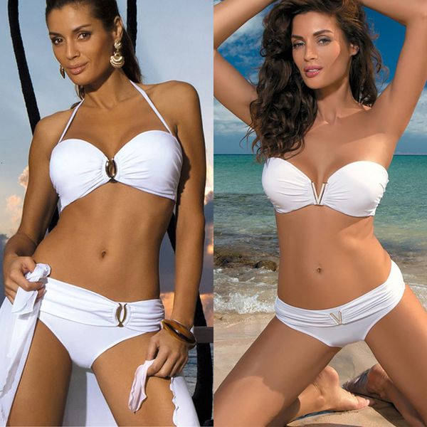 bikini push up solid swimsuit bikinis string bathing suit women swimwear bandaeu v neck biquini 2020 bikini set, White;black
bikini push up solid swimsuit bikinis string bathing suit women swimwear bandaeu v neck biquini 2020 bikini set, White;black