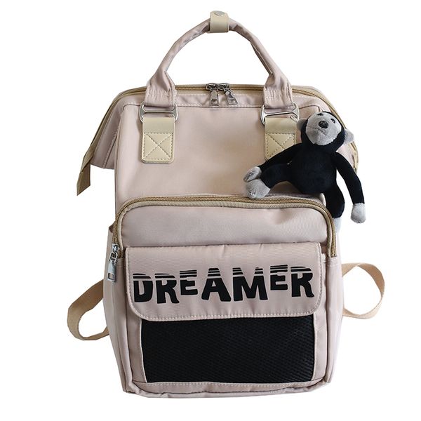 fashion backpack high-capacity knapsack women pure color teenager female mochila bagpack shoulder bag nylon water-resist daypack
fashion backpack high-capacity knapsack women pure color teenager female mochila bagpack shoulder bag nylon water-resist daypack