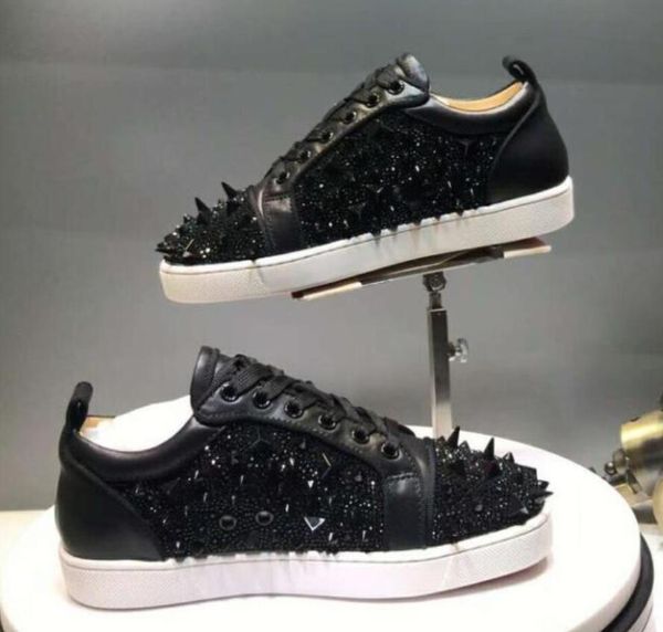 designer fashion red bottoms shoes studded spikes flat sneakers for men women glitter party lovers genuine leather casual rivet sneaker, Black
designer fashion red bottoms shoes studded spikes flat sneakers for men women glitter party lovers genuine leather casual rivet sneaker, Black