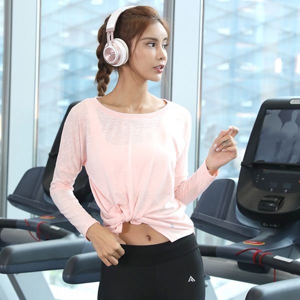 internet celebrity coat t-shirt fitness suit women's loose long-sleeved yoga quick-drying breathable running sports t-shirt, White;red
internet celebrity coat t-shirt fitness suit women's loose long-sleeved yoga quick-drying breathable running sports t-shirt, White;red